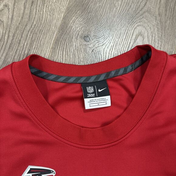 Nike Atlanta Falcons BASKETBALL Jersey #11 Julio Jones RARE Y2K Size Large - Picture 5 of 7